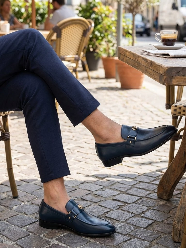 Italian Leather Loafers for Men