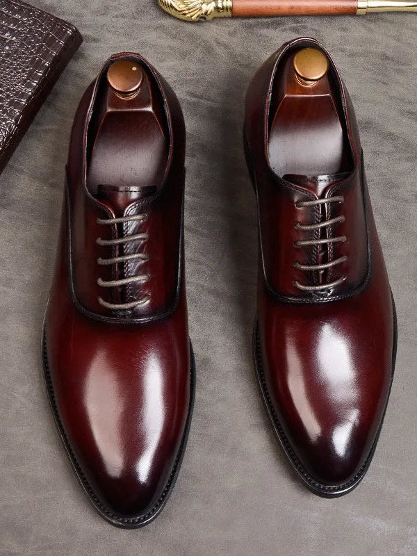 Leather Oxford Shoes for Men