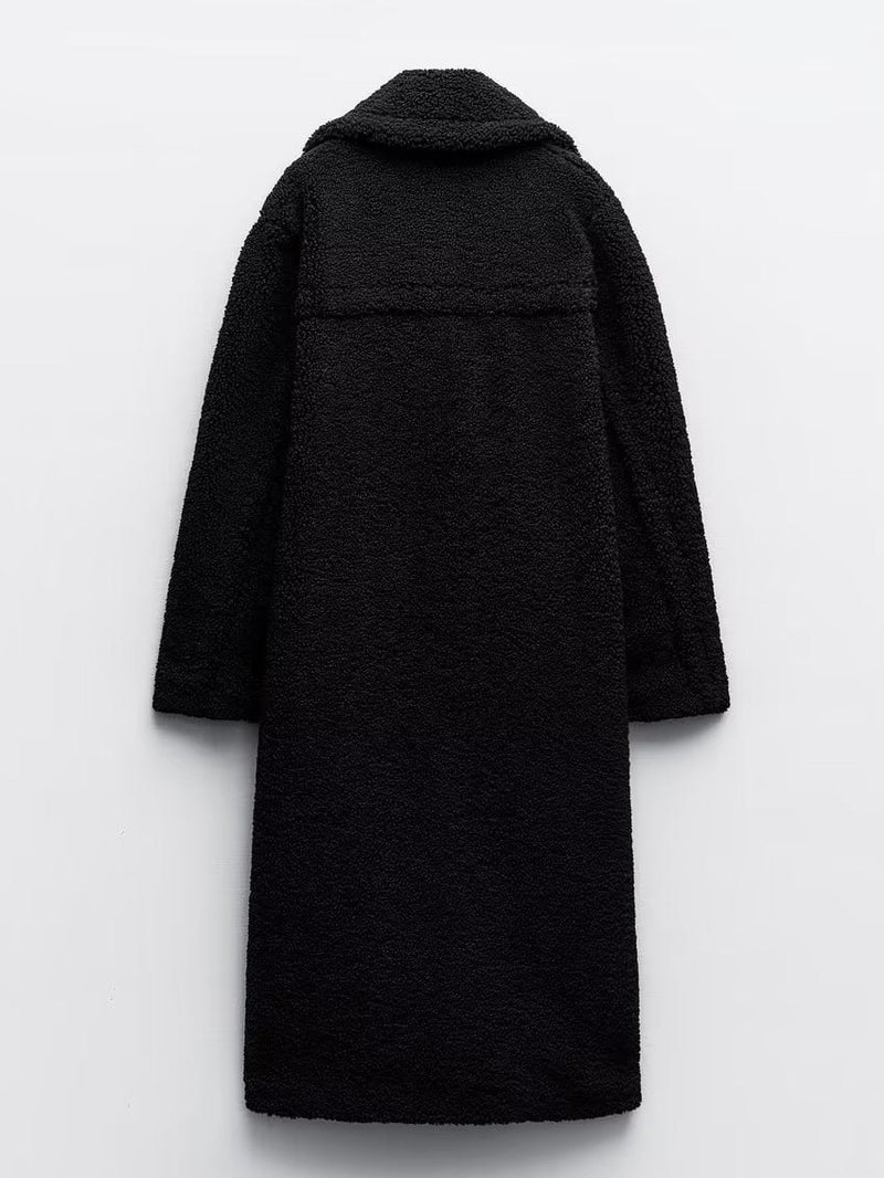 Long Teddy Coat for Women