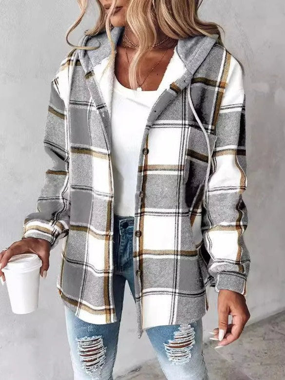 Plaid Coat for Women