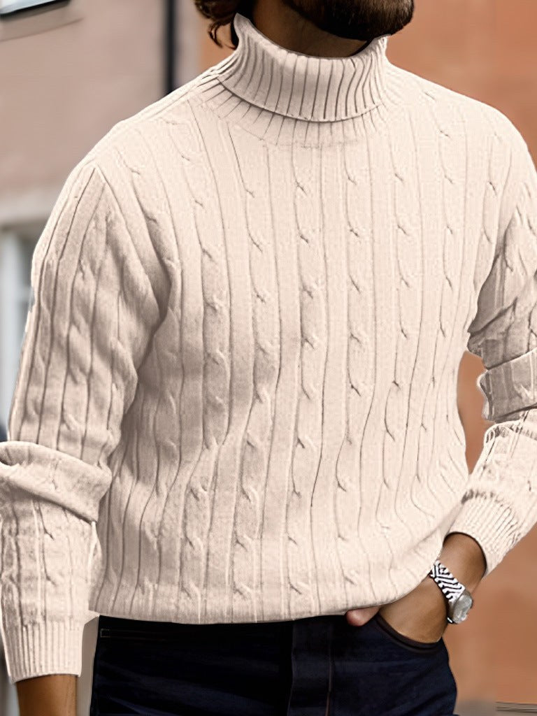 Ribbed Turtleneck for Men