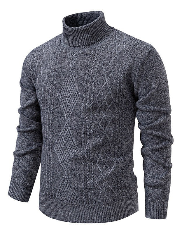 Textured Turtleneck for Men