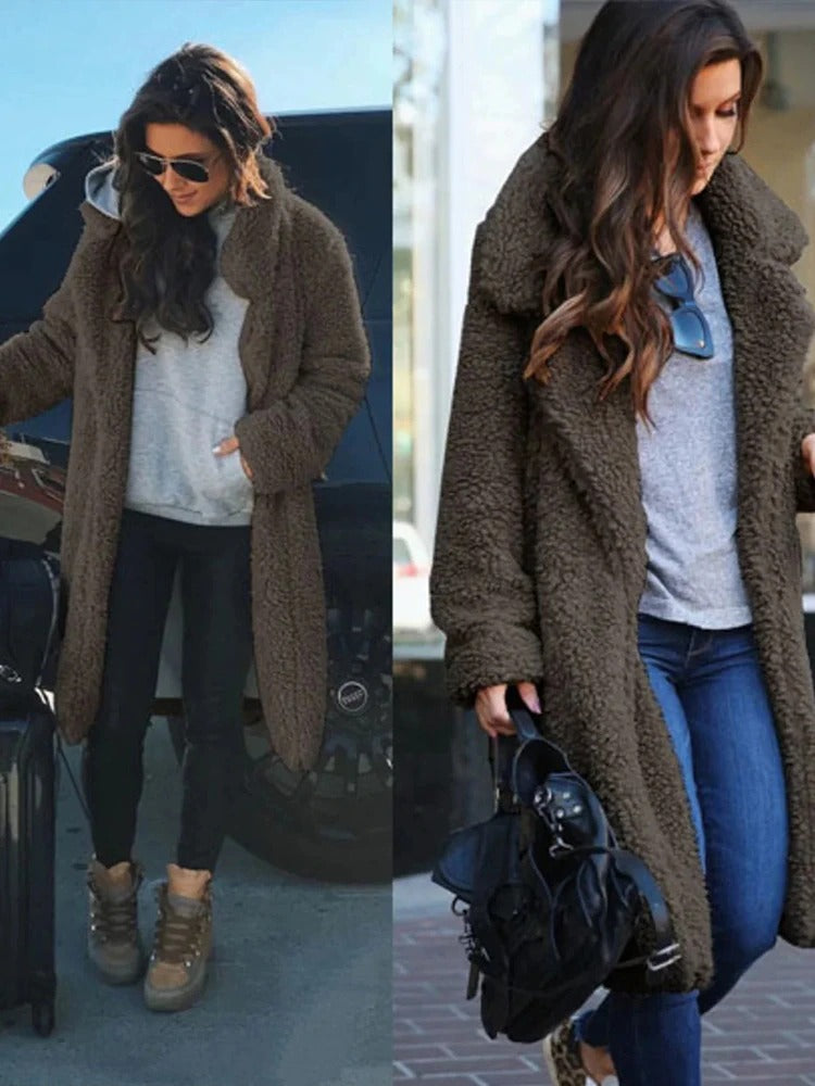 Teddy Bear Coat for Women