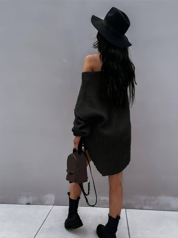 Oversized Knit Dress for Women