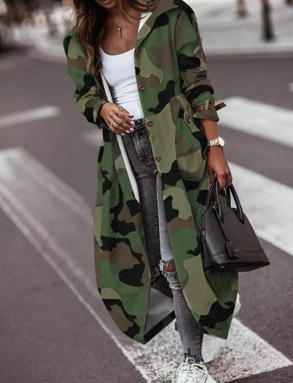 Water Repellent Hooded Parka for Women