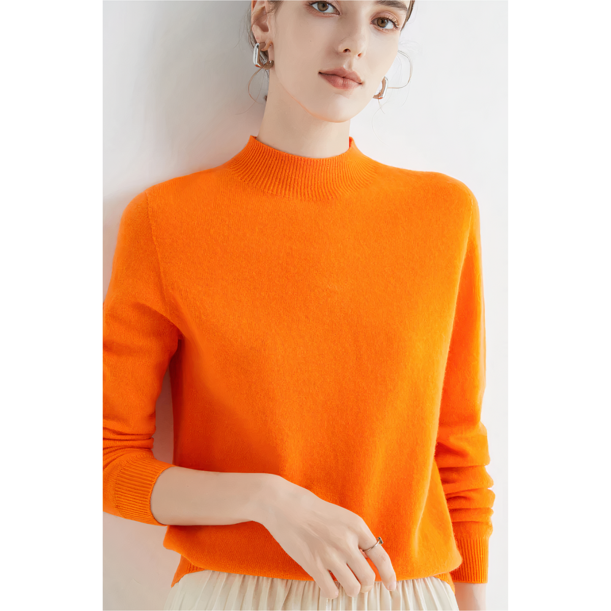 Cashmere Pullover Sweater for Women