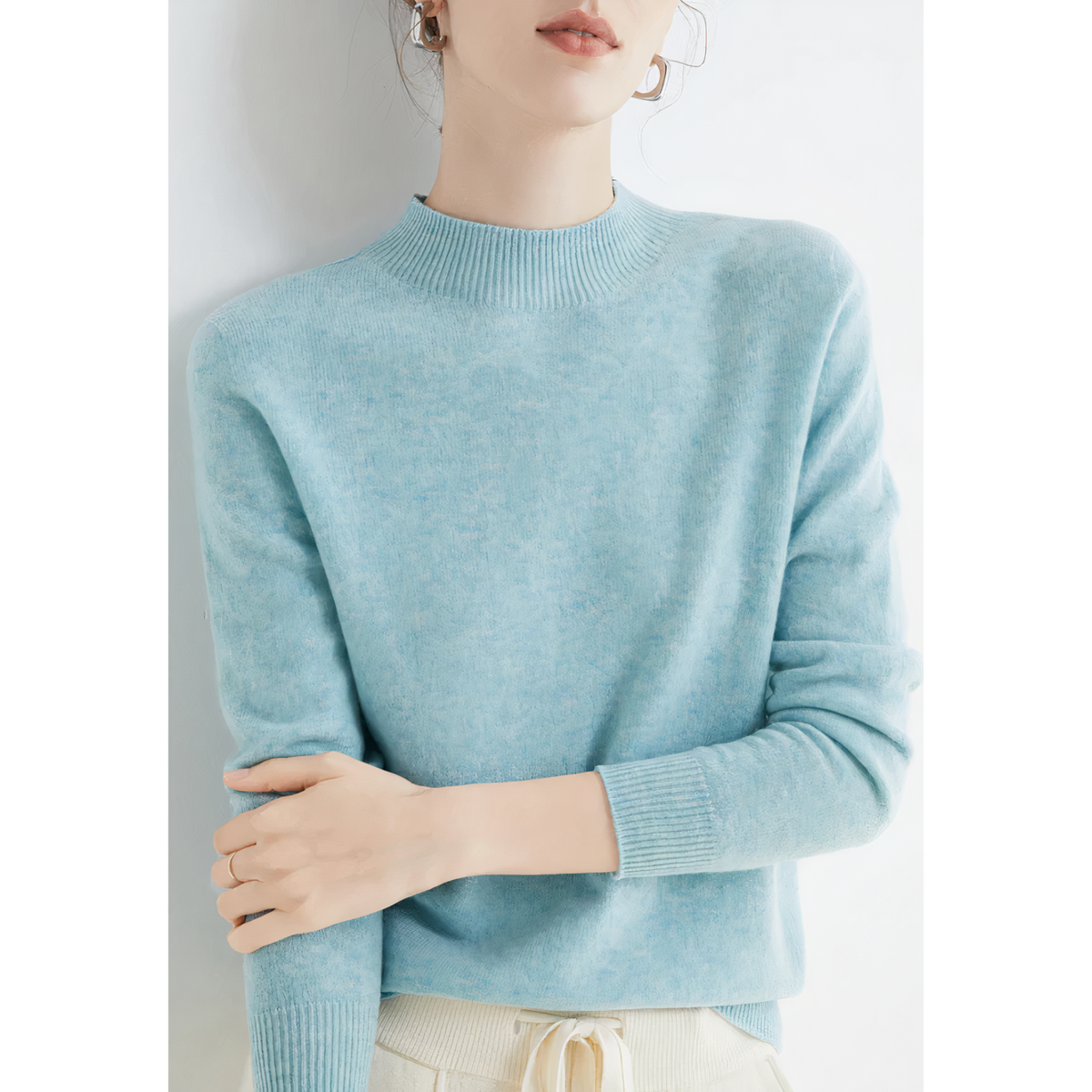 Cashmere Pullover Sweater for Women
