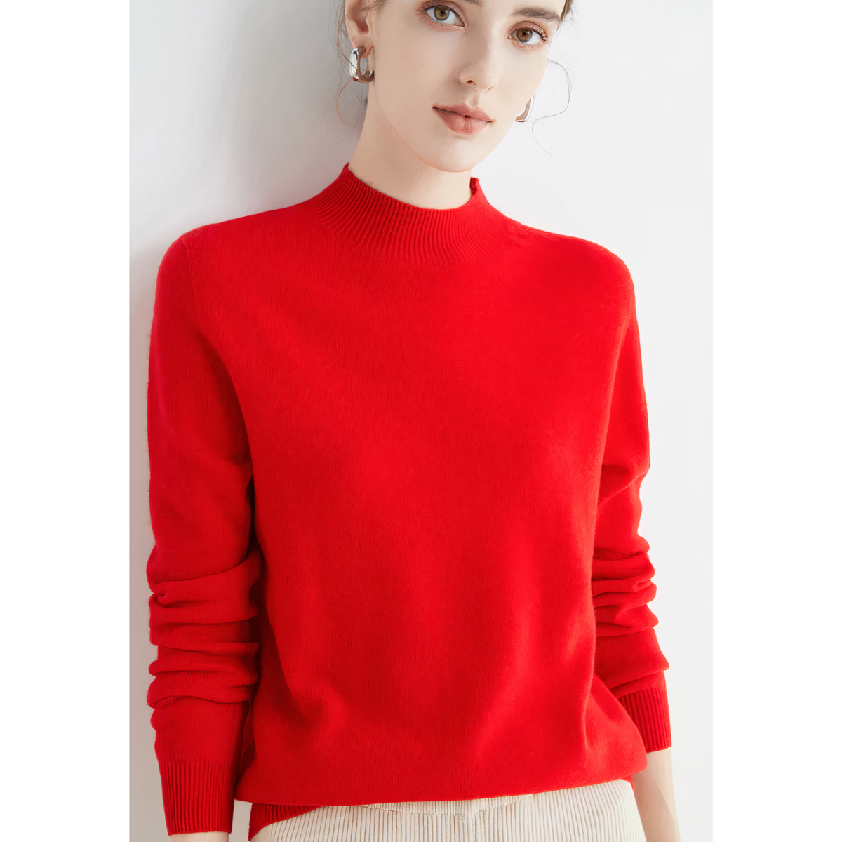 Cashmere Pullover Sweater for Women