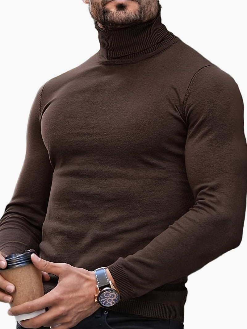 Slim Fit Turtleneck for Men