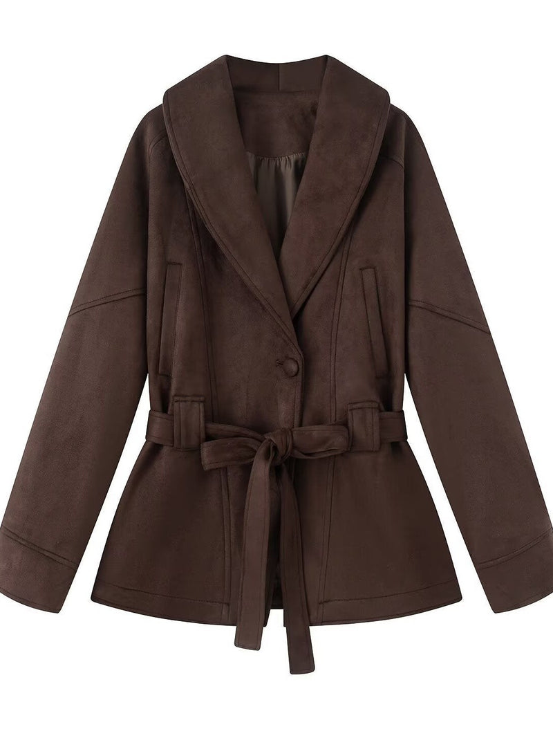 Belted Coat for Women