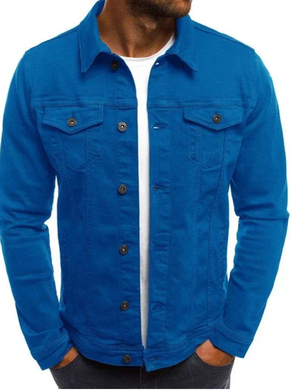 Blue Denim Jacket for Men