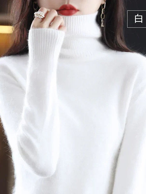 Cashmere Turtleneck Sweater for Women