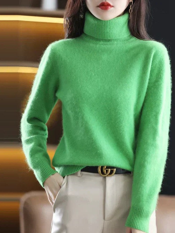 Cashmere Turtleneck Sweater for Women
