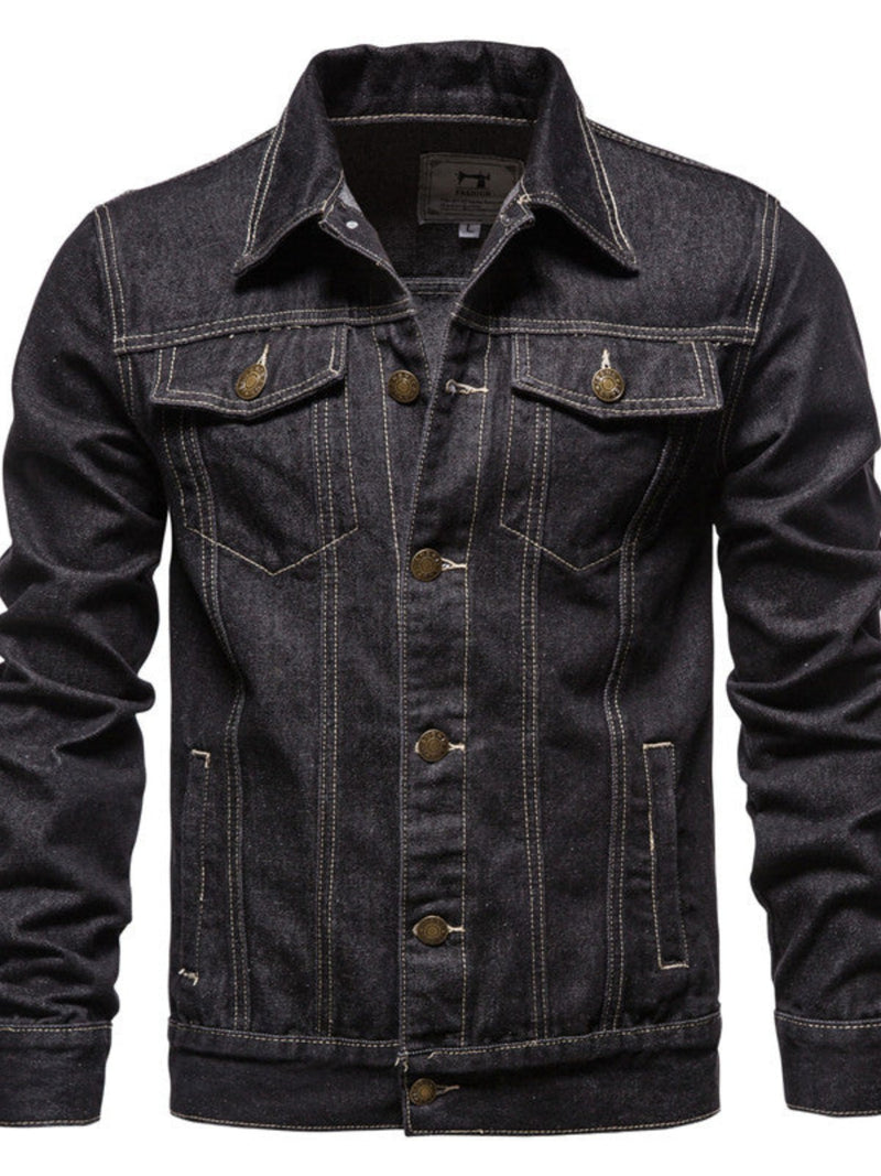 Casual Denim Jacket for Men