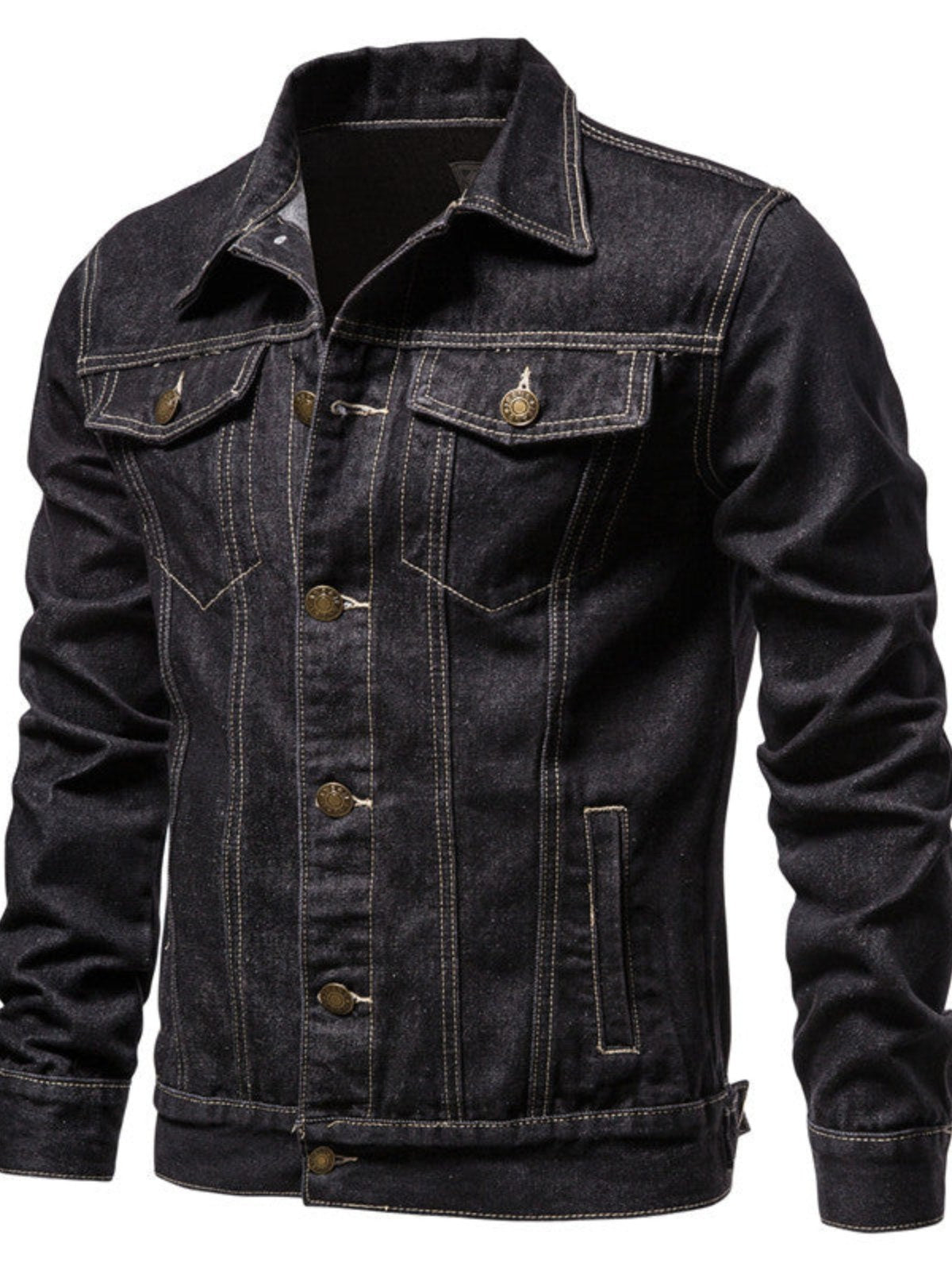 Casual Denim Jacket for Men