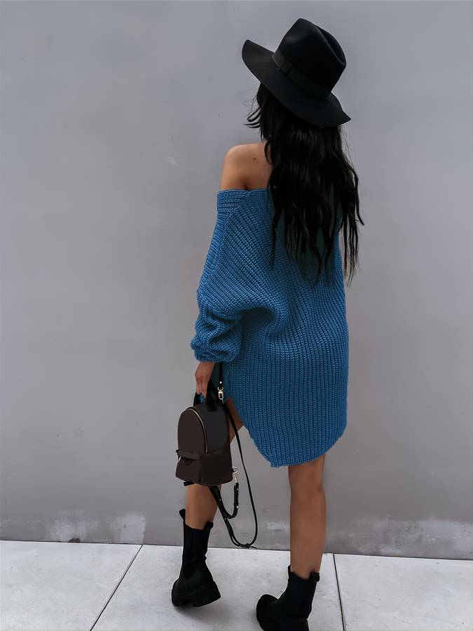 Oversized Knit Dress for Women