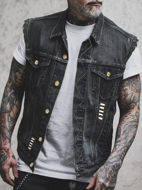 Denim Vest for Men