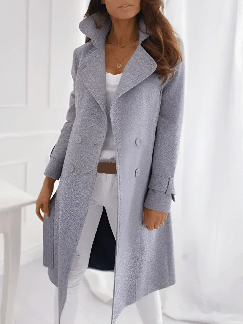 Double Breasted Coat for Women