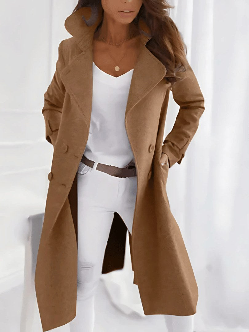 Double Breasted Coat for Women