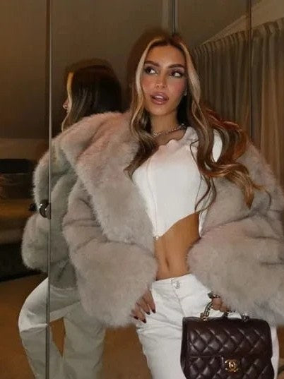 Faux Fur Coat for Women