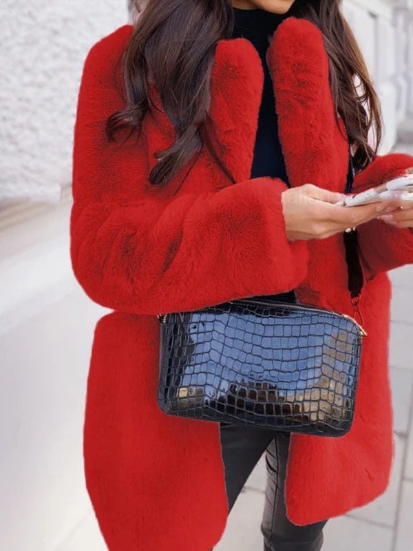 Faux Fur Jacket for Women | Colorful