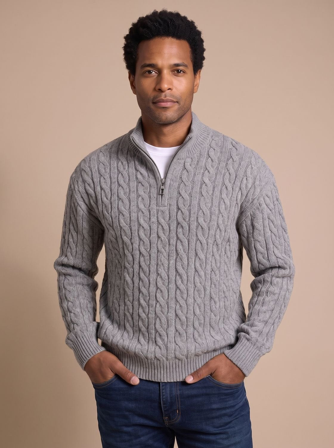 Knit Troyer for Men