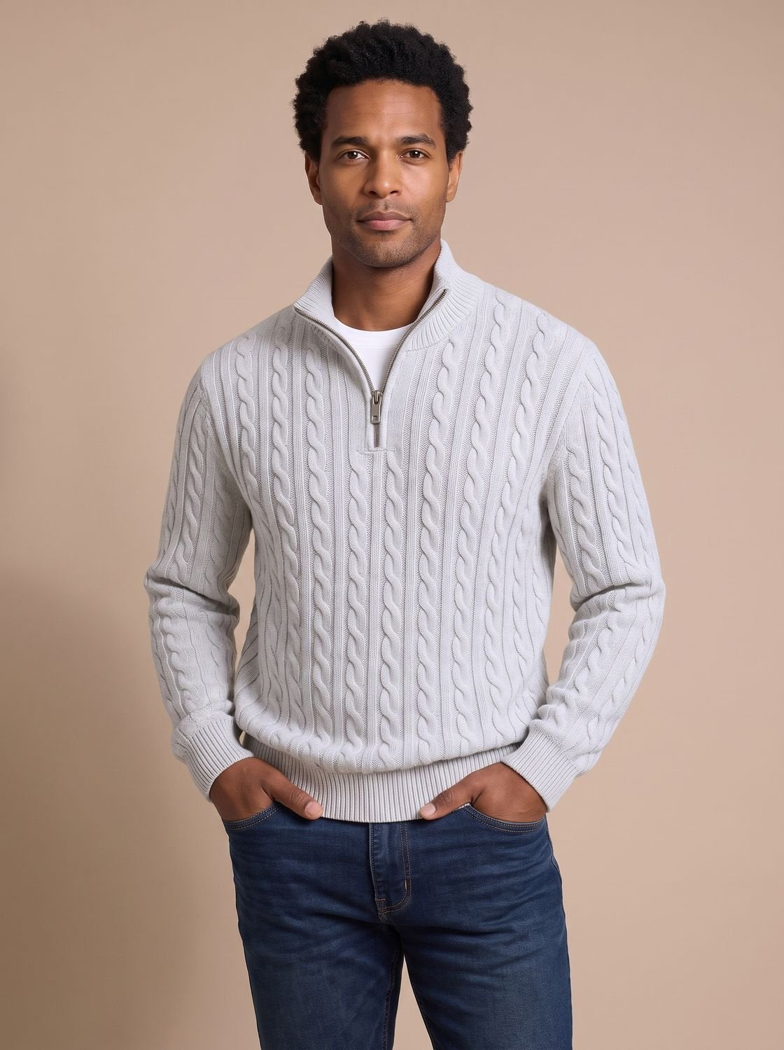 Knit Troyer for Men