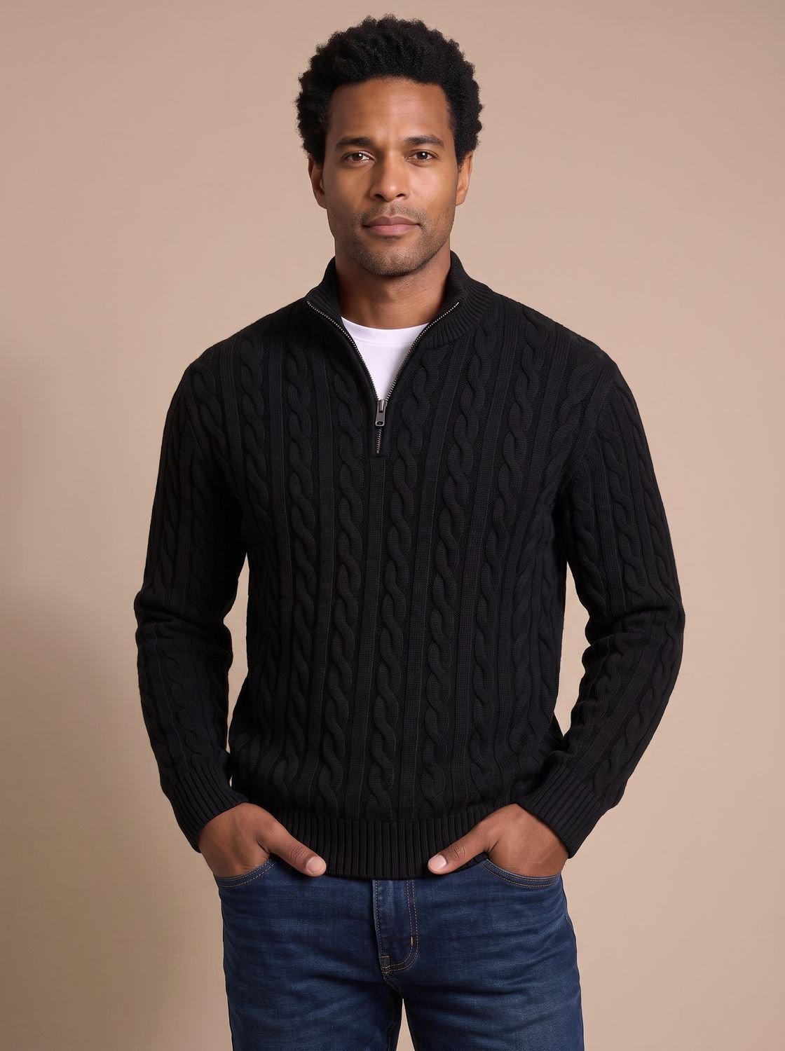 Knit Troyer for Men