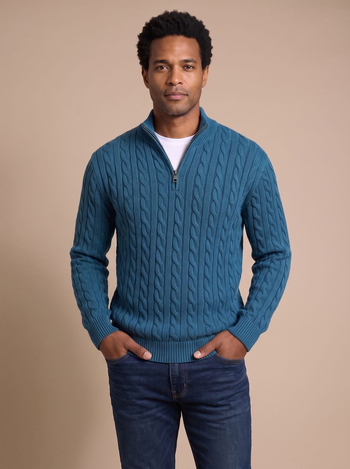Knit Troyer for Men