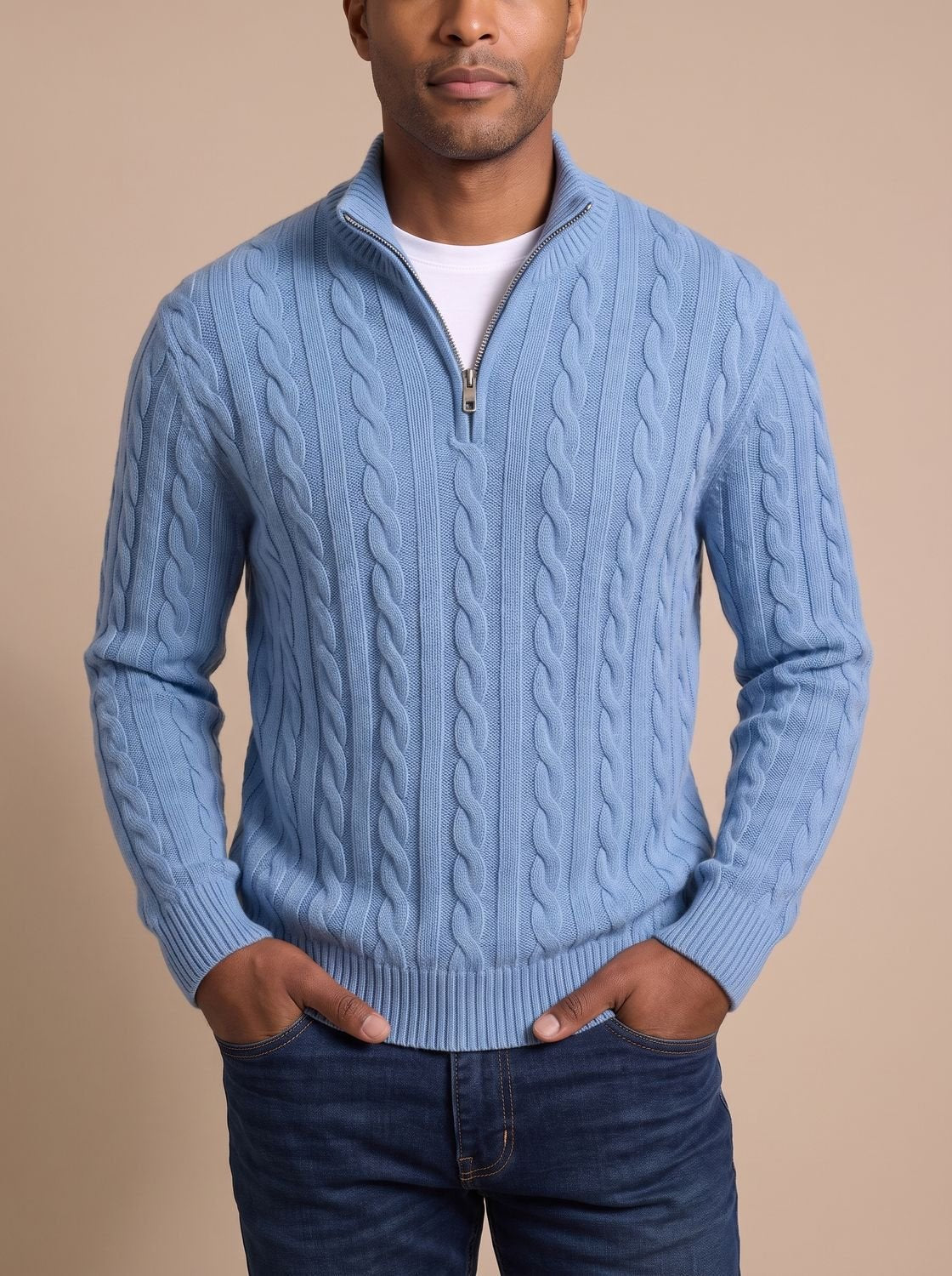 Knit Troyer for Men
