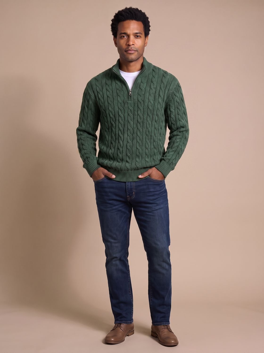 Knit Troyer for Men