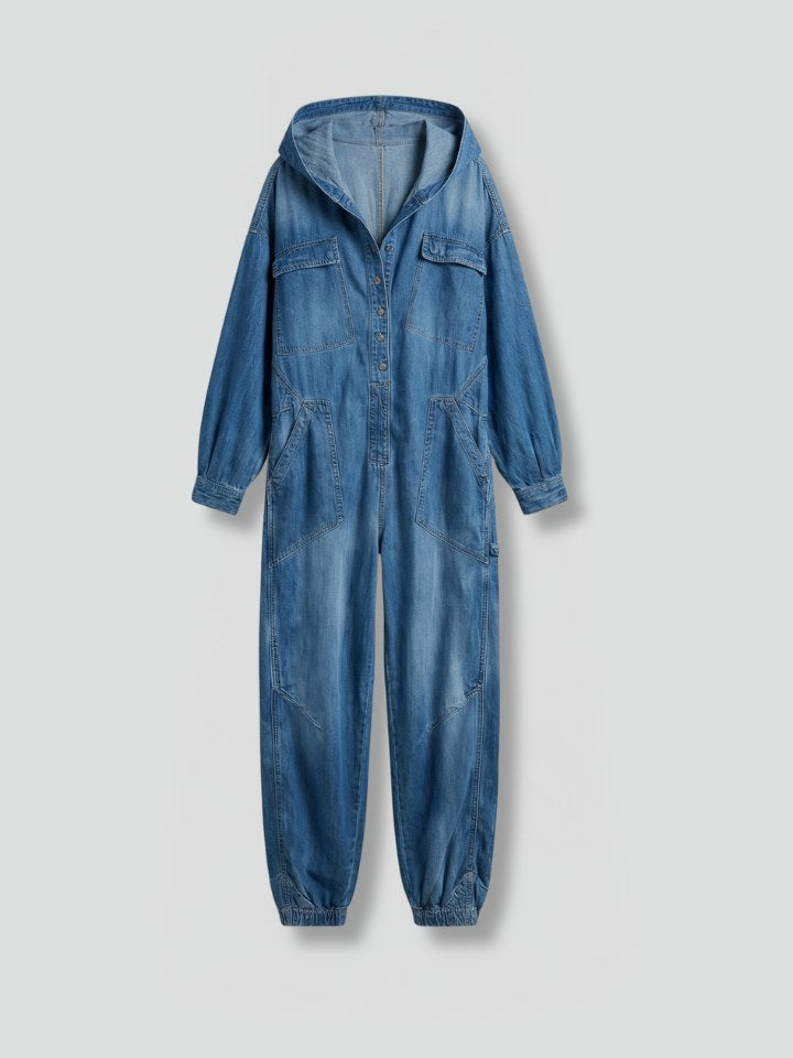 Hooded Jumpsuit for Women