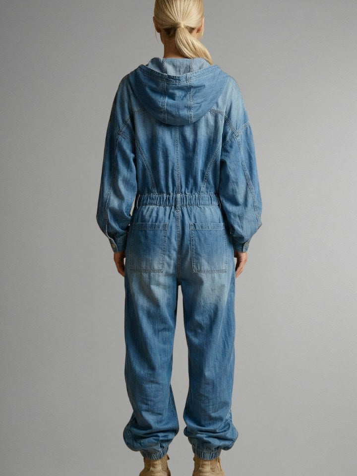 Hooded Jumpsuit for Women