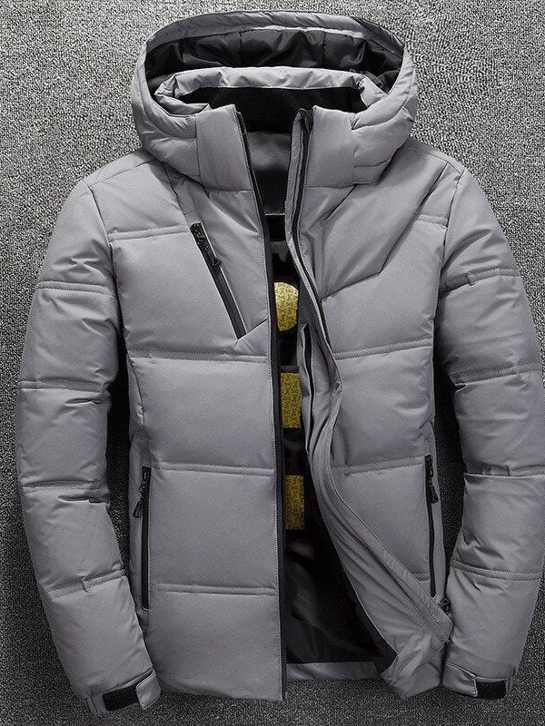 Hooded Winter Jacket for Men