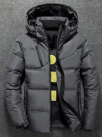 Hooded Winter Jacket for Men