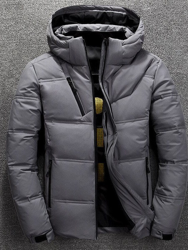 Hooded Winter Jacket for Men