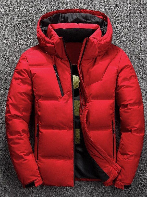 Hooded Winter Jacket for Men