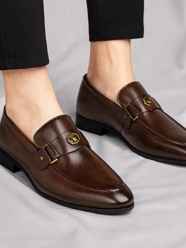 Italian Leather Loafers for Men