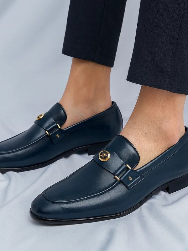 Italian Leather Loafers for Men