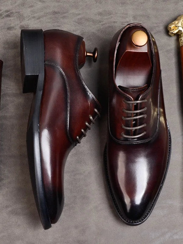 Leather Oxford Shoes for Men