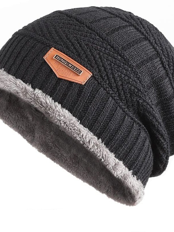 Lined Beanie for Men