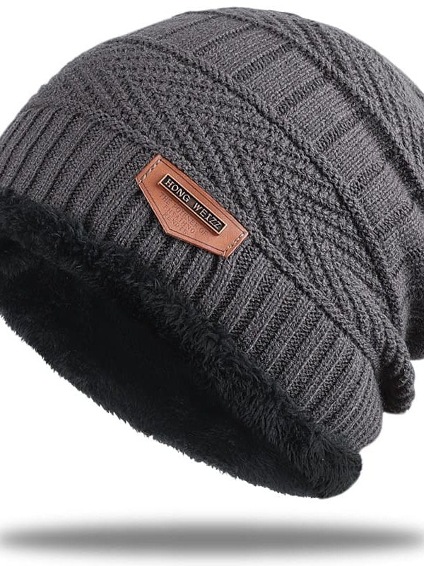 Lined Beanie for Men