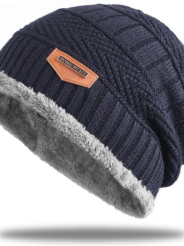 Lined Beanie for Men