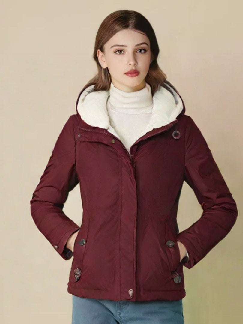 Long Hooded Coat for Women