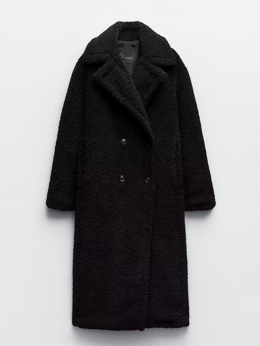 Long Teddy Coat for Women