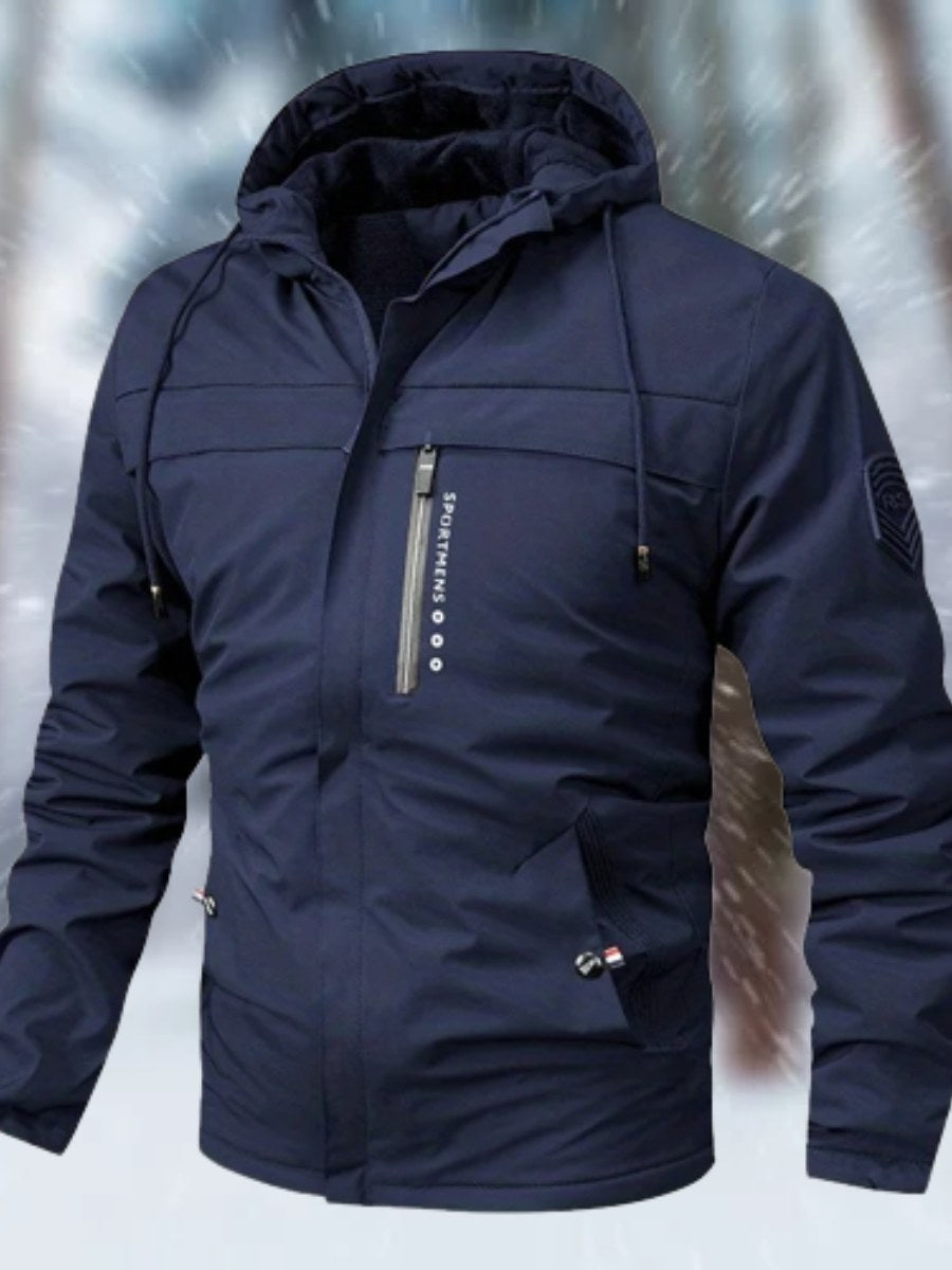 Luxury Hooded Jacket for Men