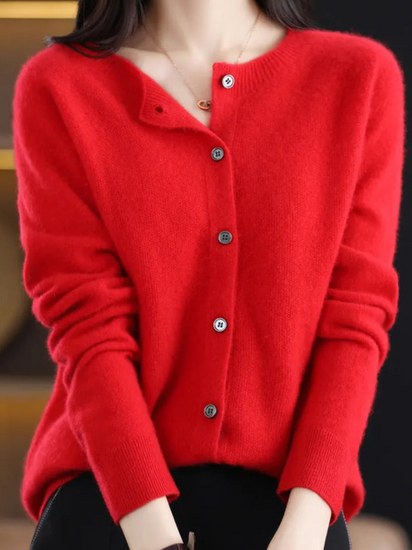 Merino Wool Cardigan for Women