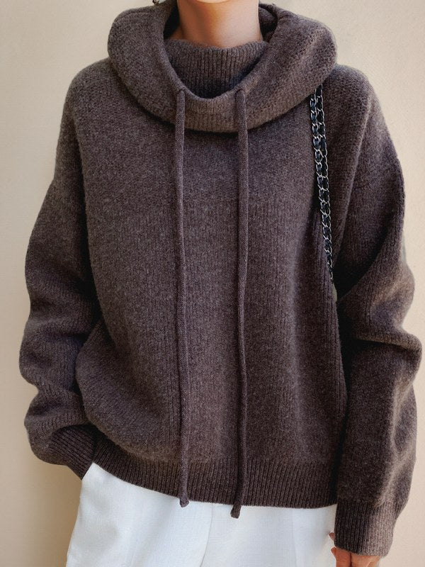 Merino Wool Turtleneck Sweater for Women | Edeltraud