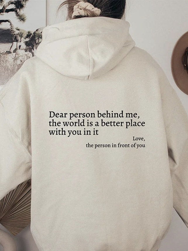 Message Hoodie for Women