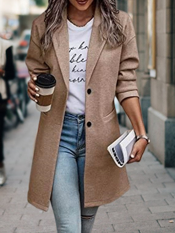 Mid Length Coat for Women